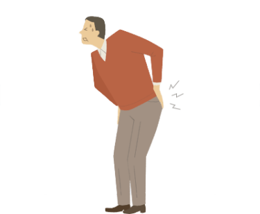 ギックリ腰！？