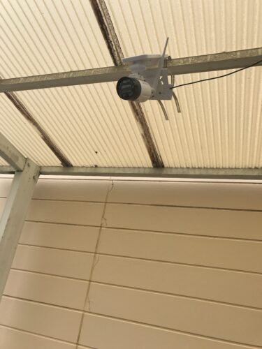 防犯カメラがつきました