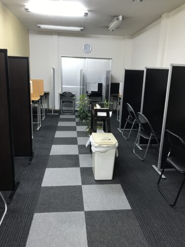 自習室の模様替え